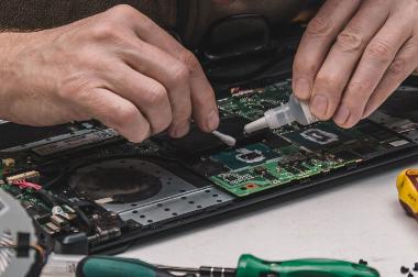 laptop motherboard repair and cleaning